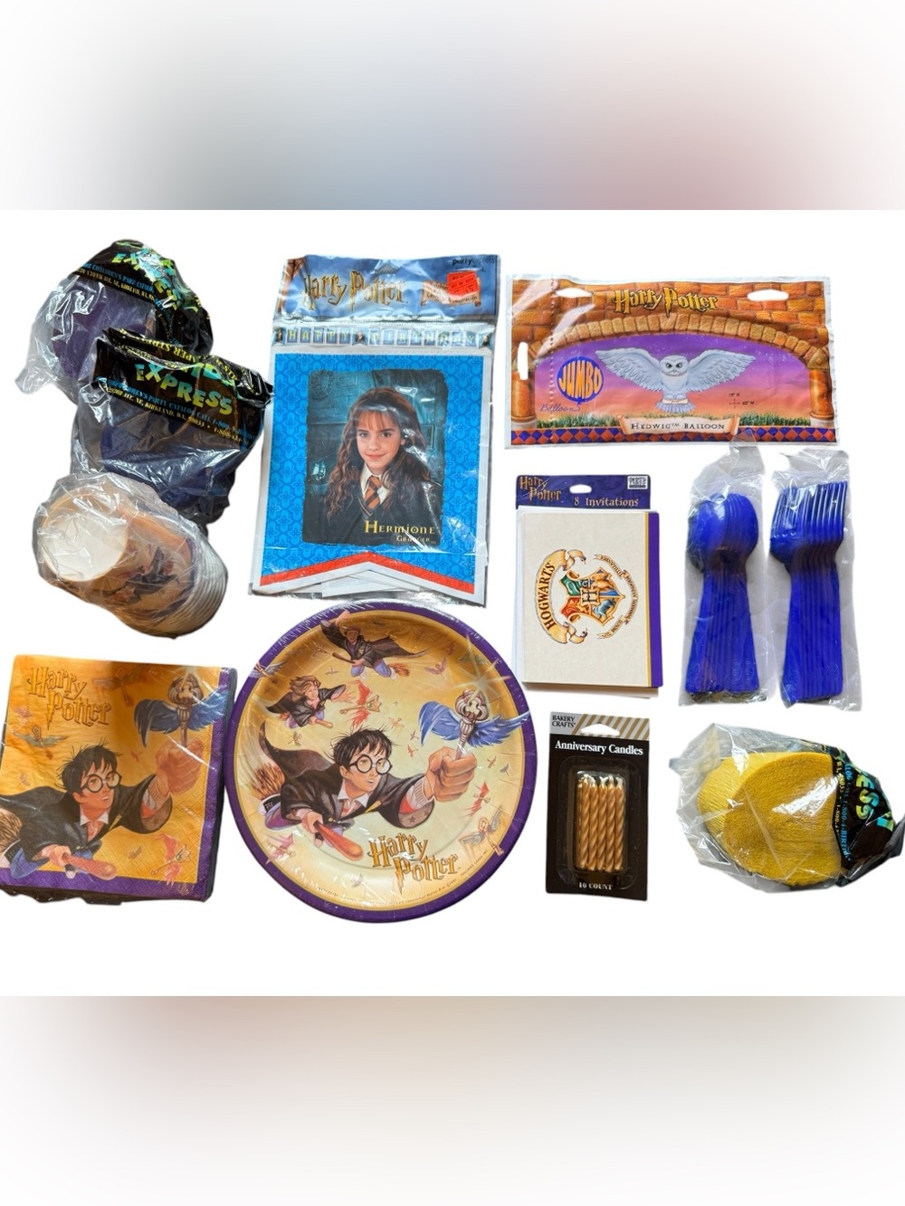 Warner Bros. Harry Potter Party Tableware Set party for 8 kids